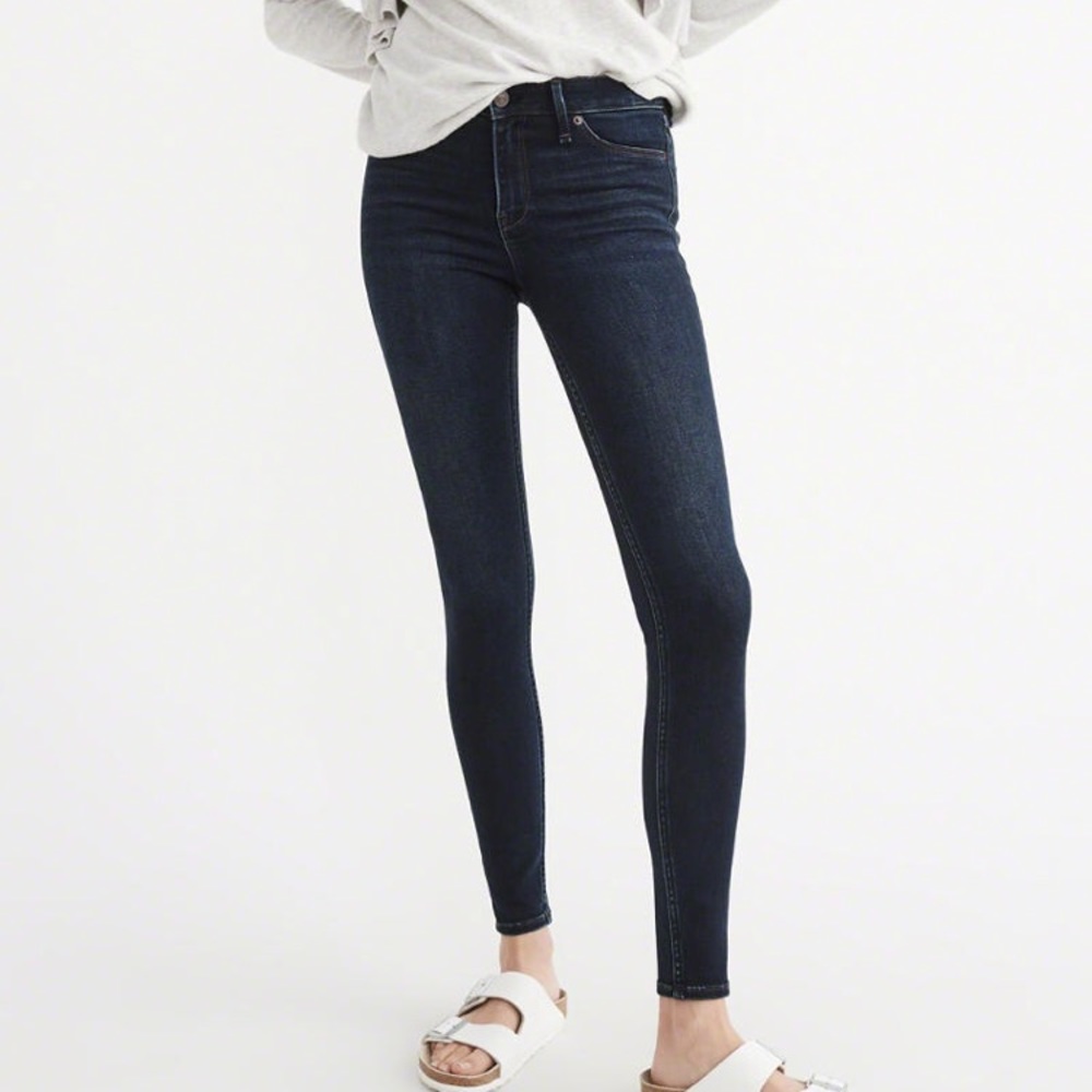 A&F Harper low rise Jean leggings